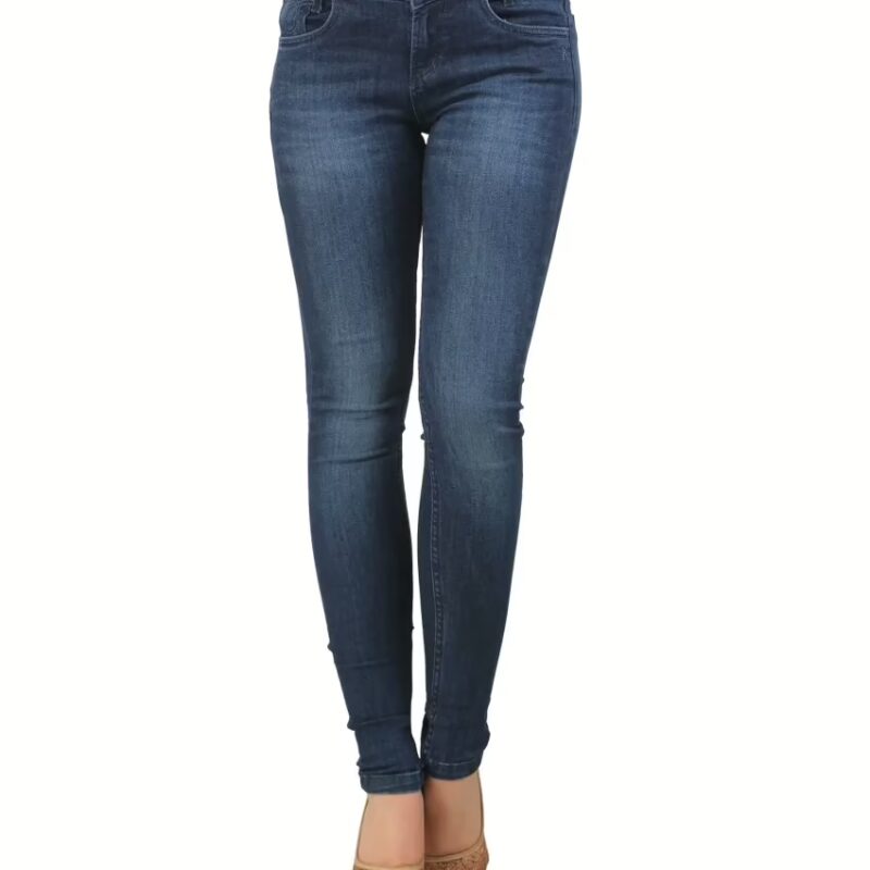 Slim Fit Women Blue Jeans