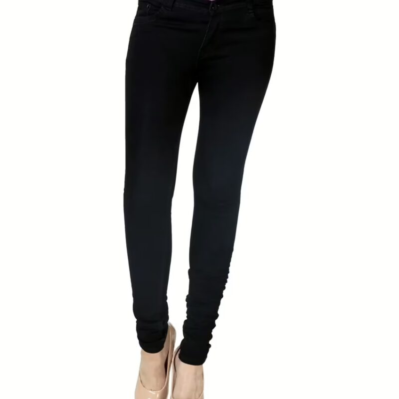Black Skinny Fit Women Jeans