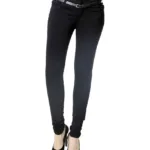 Black Skinny Fit Women Jeans