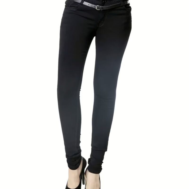 Black Skinny Fit Women Jeans