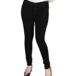 Black Slim Fit Women Jeans