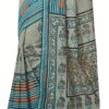 Cotton Bazaar Grey Cotton Printed Saree - Image 2