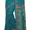 Cotton Bazaar Blue Cotton Printed Saree - Image 2