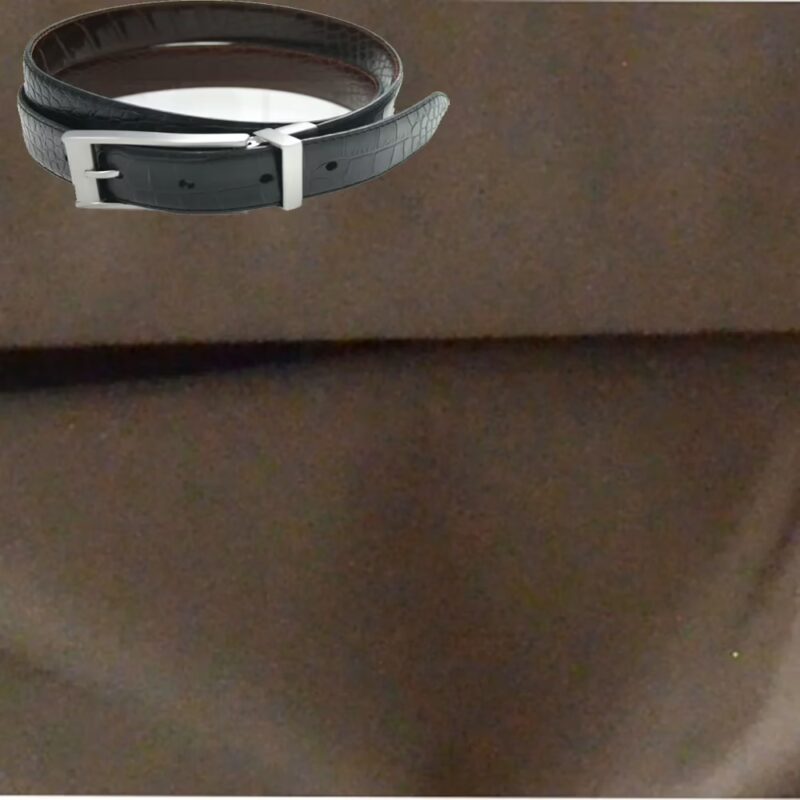 Raymond Brown Trouser Fabric With Free Belt