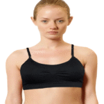 Black Medium Impact Sports Bra