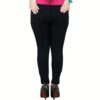 Black Denim Women Slim Fit Jeans - Image 2
