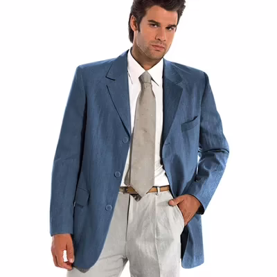 Raymond - High Toned Petrol Suit Fabric - Image 2