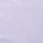 Raymond-Purple Cool Check Shirt Fabric