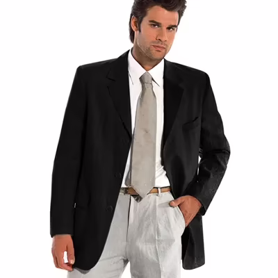 Raymond - Snazzy Black Suit Fabric - Image 2