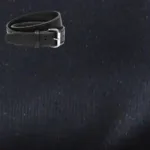 Raymond-Classic Black Trouser Fabric Free Belt