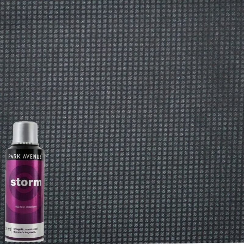 Raymond-Black Matty Formal Suit Fabric Free Deo