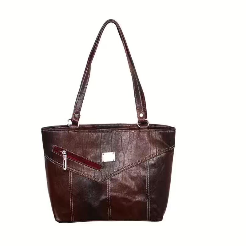 RK Attractive Black & Maroon Fashion Bag