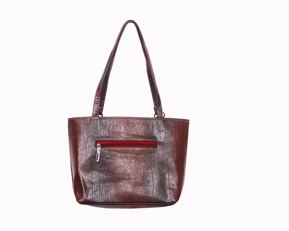 RK Attractive Black & Maroon Fashion Bag - Image 2