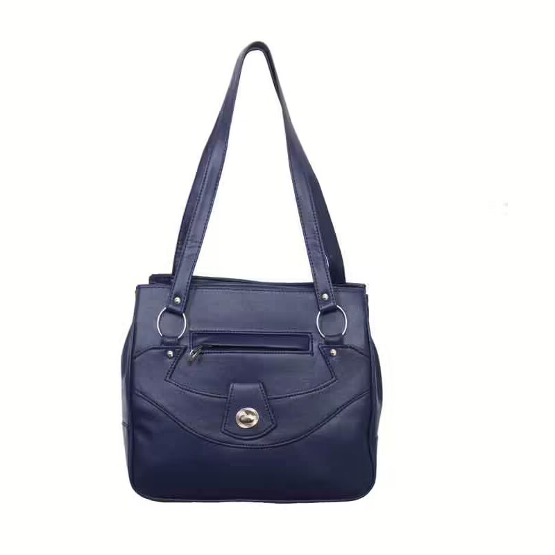 RK Astounding Navy Blue Faux Fashion Bag
