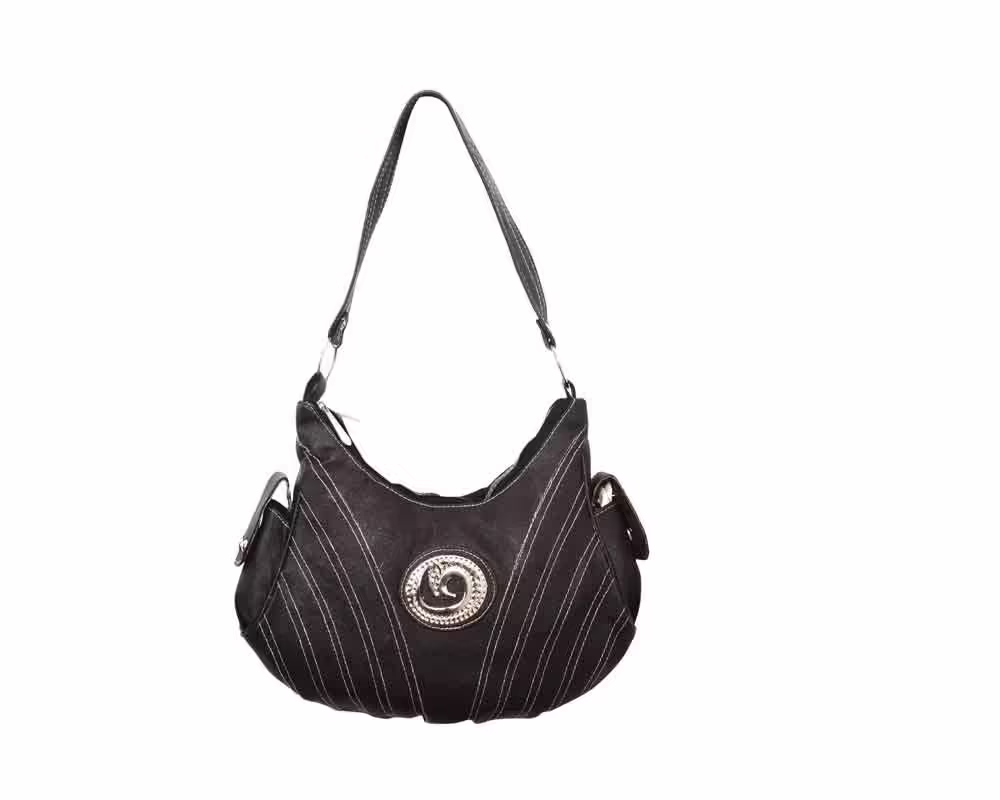 RK Fine-Looking Black Fashion Shoulder Bag