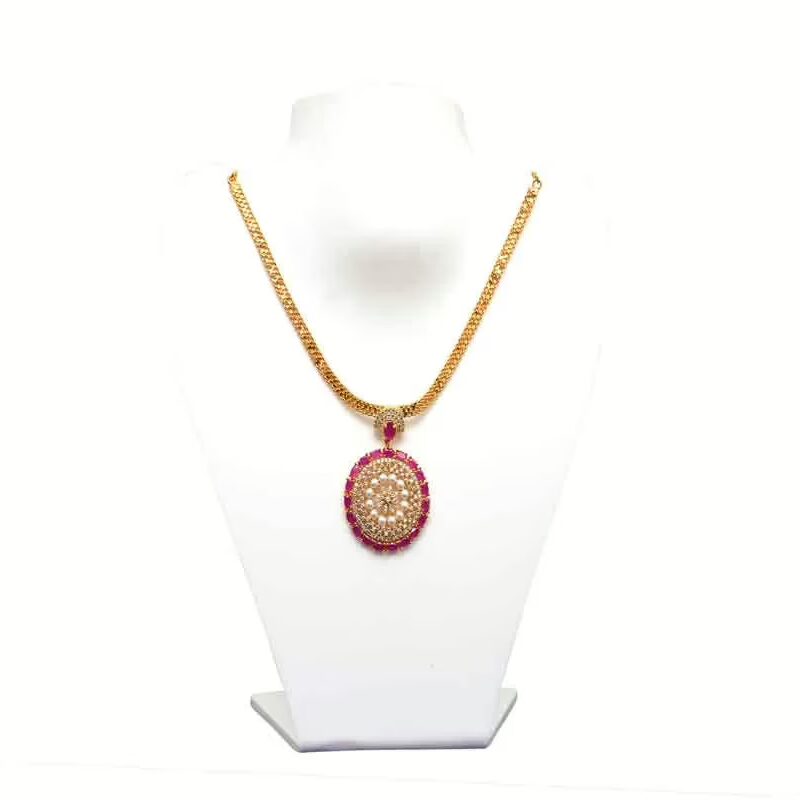 RK Gold & Multi color Necklace