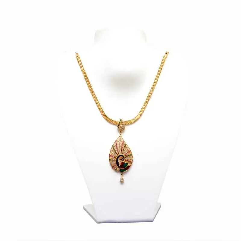 RK Gold & Multi color Necklace