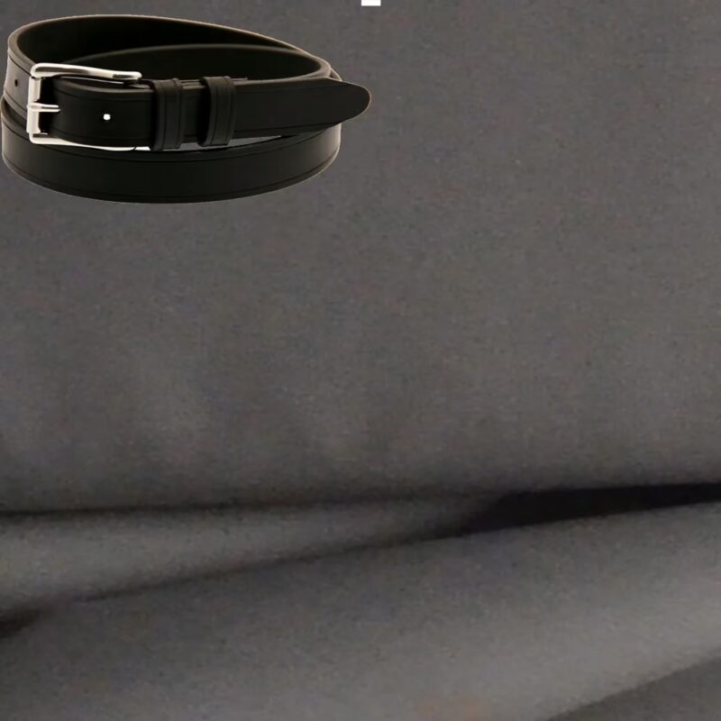 Raymond Grey Trouser Fabric With Free Belt