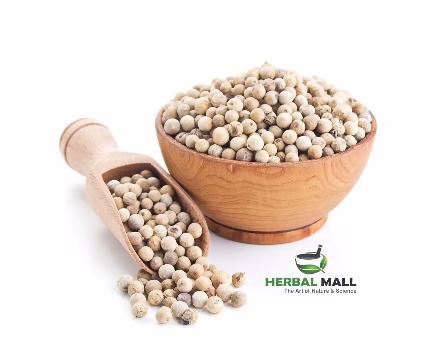Herbal Mall Safed Mari (White Pepper) Powder (50g) - Image 2