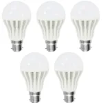 Super Deal  7W LED Bulb 5 Piece COMBO Offer
