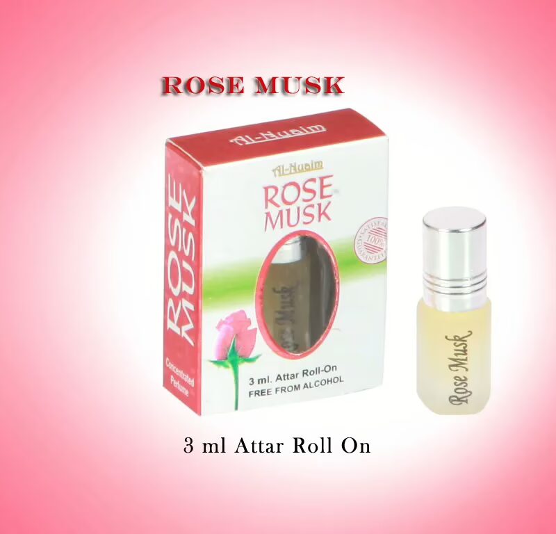AL NUAIM ROSE MUSK 3ML ROLL ON
