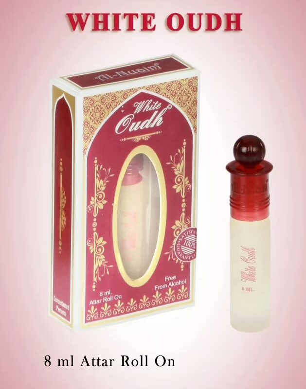 Al Nuaim  WHITE OUDH 8 ML Roll On