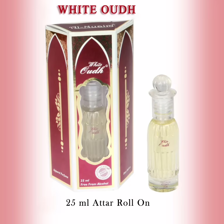 Al Nuaim White OUDH 25ML Roll On