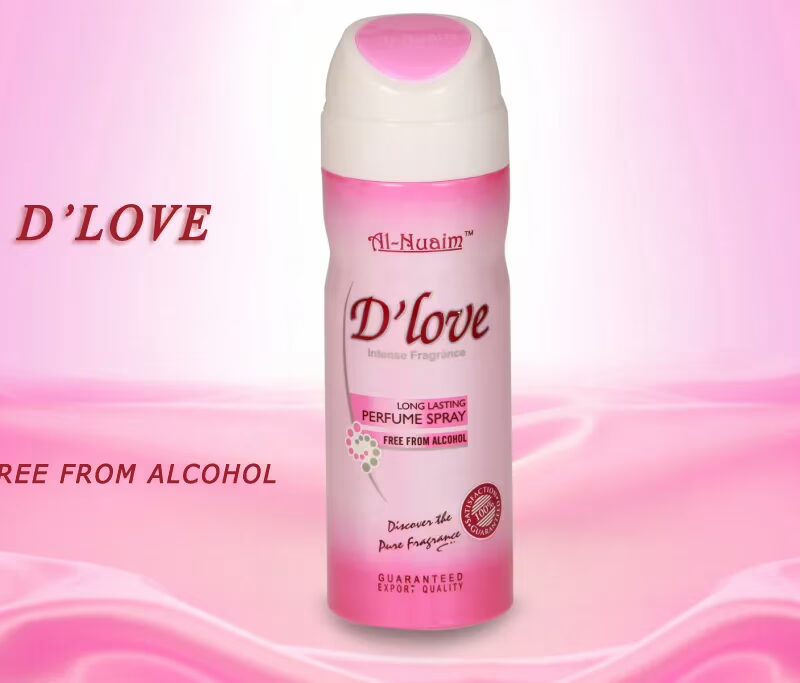 Al Nuaim D'LOVE 200ML Perfume Deodorant