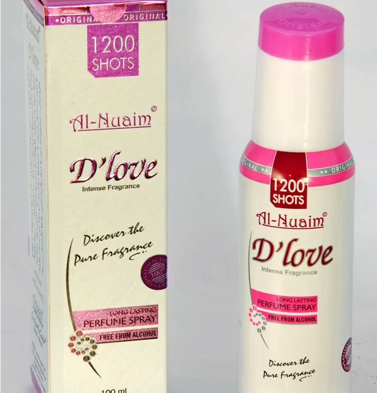 Al Nuaim D'LOVE  100ML 1200 Shots Perfume