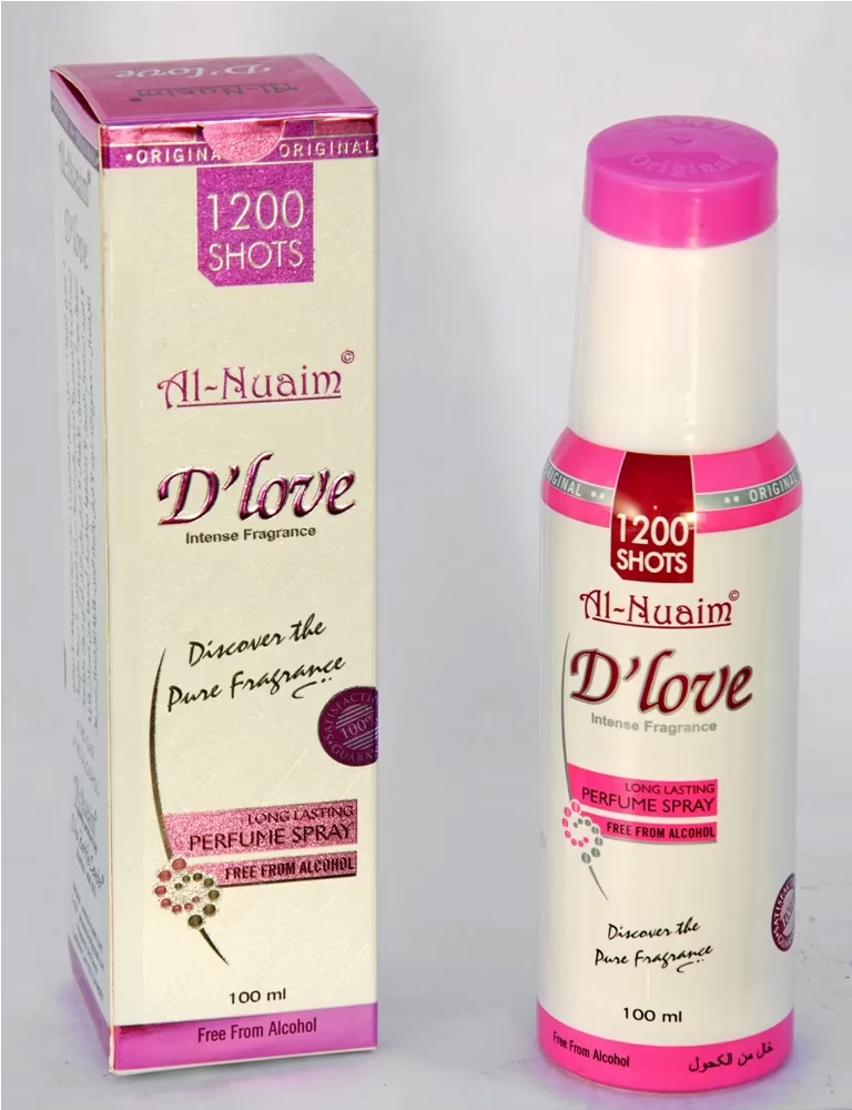Al Nuaim D'LOVE 100ML 1200 Shots Perfume