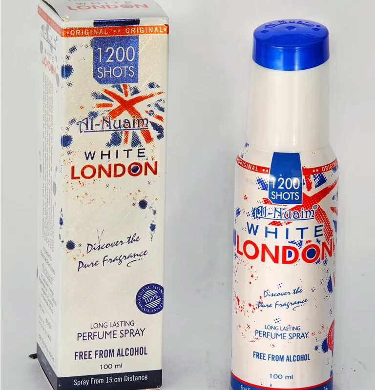 Al Nuaim White London 100ML 1200 Shots Perfume