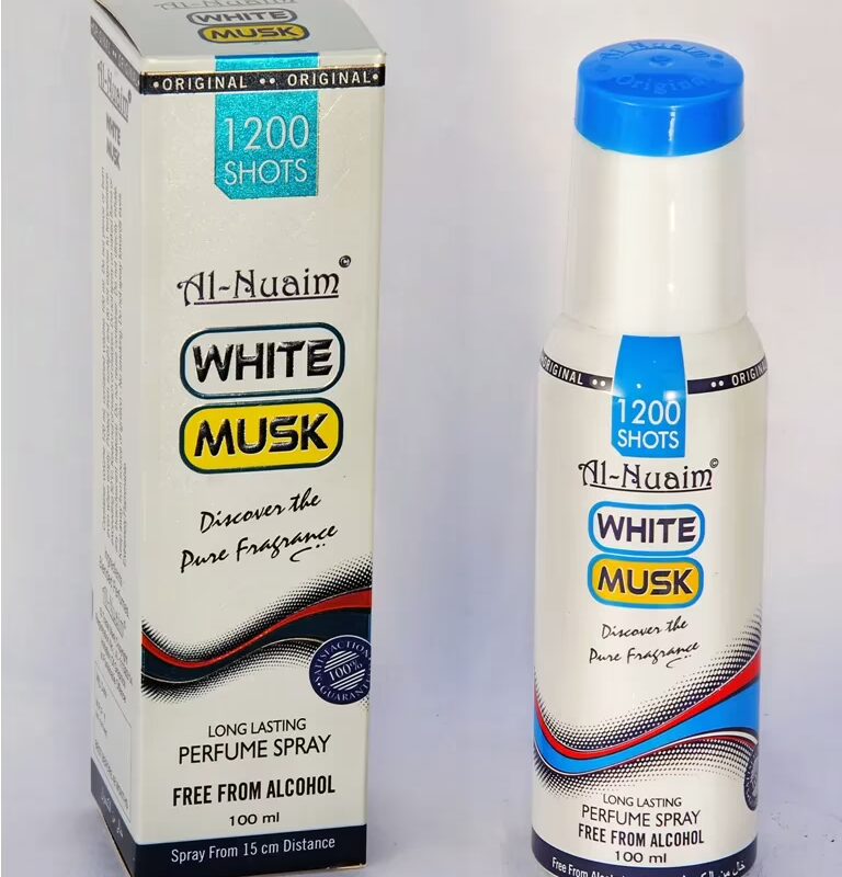 Al Nuaim White Musk 100ML 1200 Shots Perfume