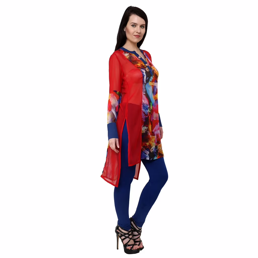 Chiktones Viscose Georgette Kurti - Image 3