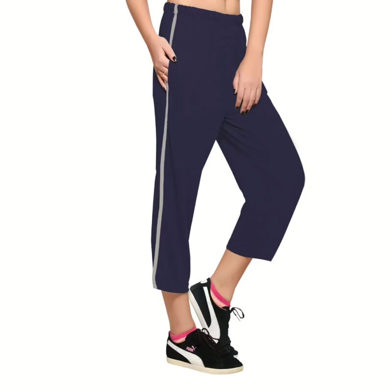 Town Girl Navy Blue Track Pants