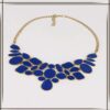 Pazaar Royal Blue Metal Festival Necklace - Image 2