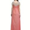Raas Prêt Classy Pastel Pink Crepe Maxi Dress - Image 4