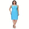Raas prêt Sexy Pastel Blue Slim Fit Daydress with Neck Detail - Image 2