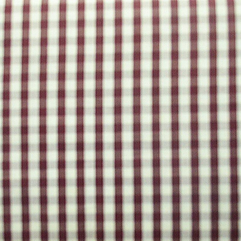 Raymond -Classic Brown Short Check Shirt Fabric
