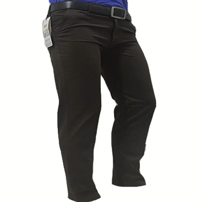 B&B-Stylish Casual Formal Slim Fit Brown Pants-Trousers-Size-32-36