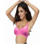 Pink Color Full busted Bra