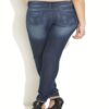 Benetton-Stylish Light Blue Low Waist Skinny Fit Jeans - Image 2