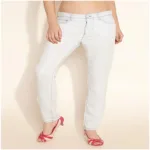 Stylish White Skinny Fit Jeans