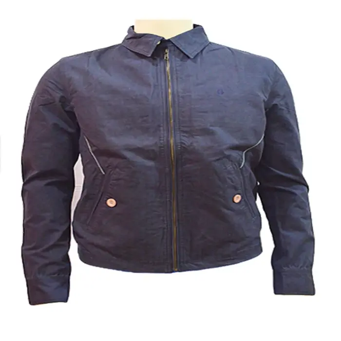 Benetton-Zippy Front Pocket Blue Jacket – Seasonsway