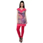 Chiktones Printed Georgette Kurti