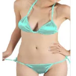 Exotic Aqua  Bikini Set