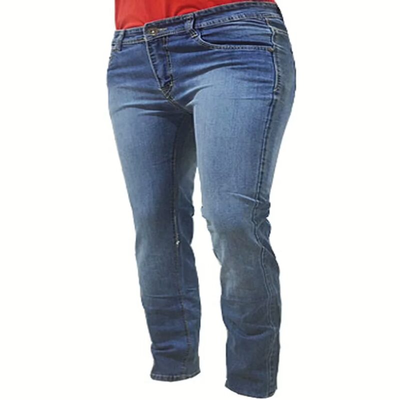 Gas-Blue 5 Pocket Plain Jeans