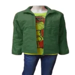 George Dark Green Soft Light Weight Padded Jacket