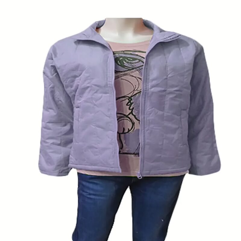 George Light Purple Soft Light Weight Padded Jacket