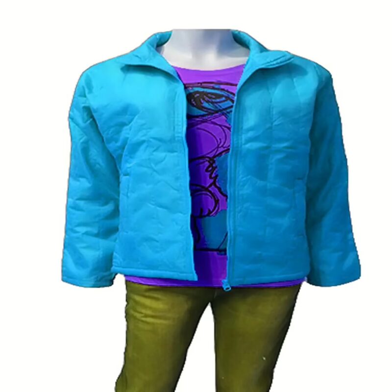 George Sky Blue Soft Light Weight Padded Jacket
