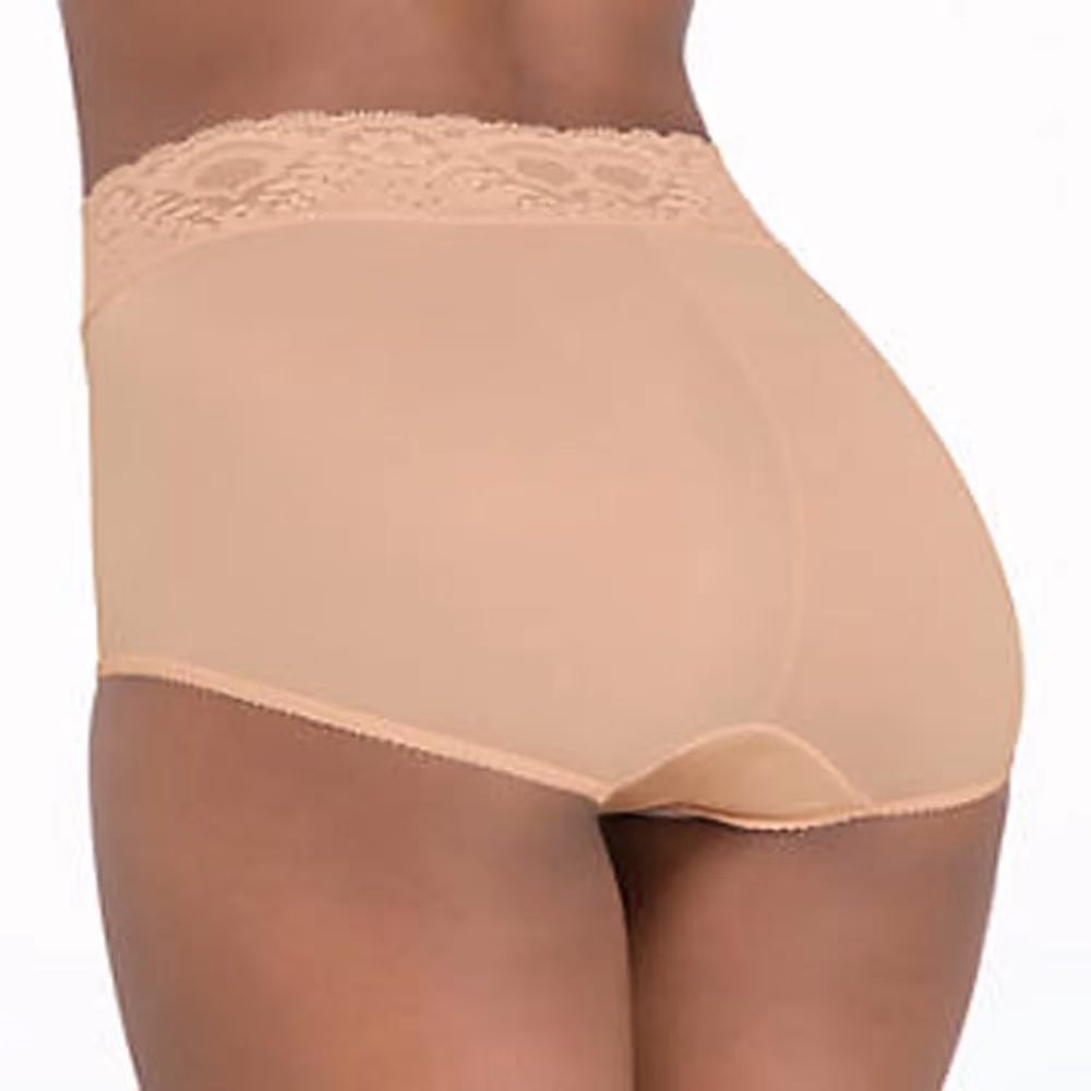Hanes Orange Lace Trim Hipster Panties